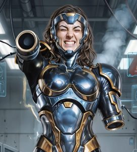 Greta amputee in the lab