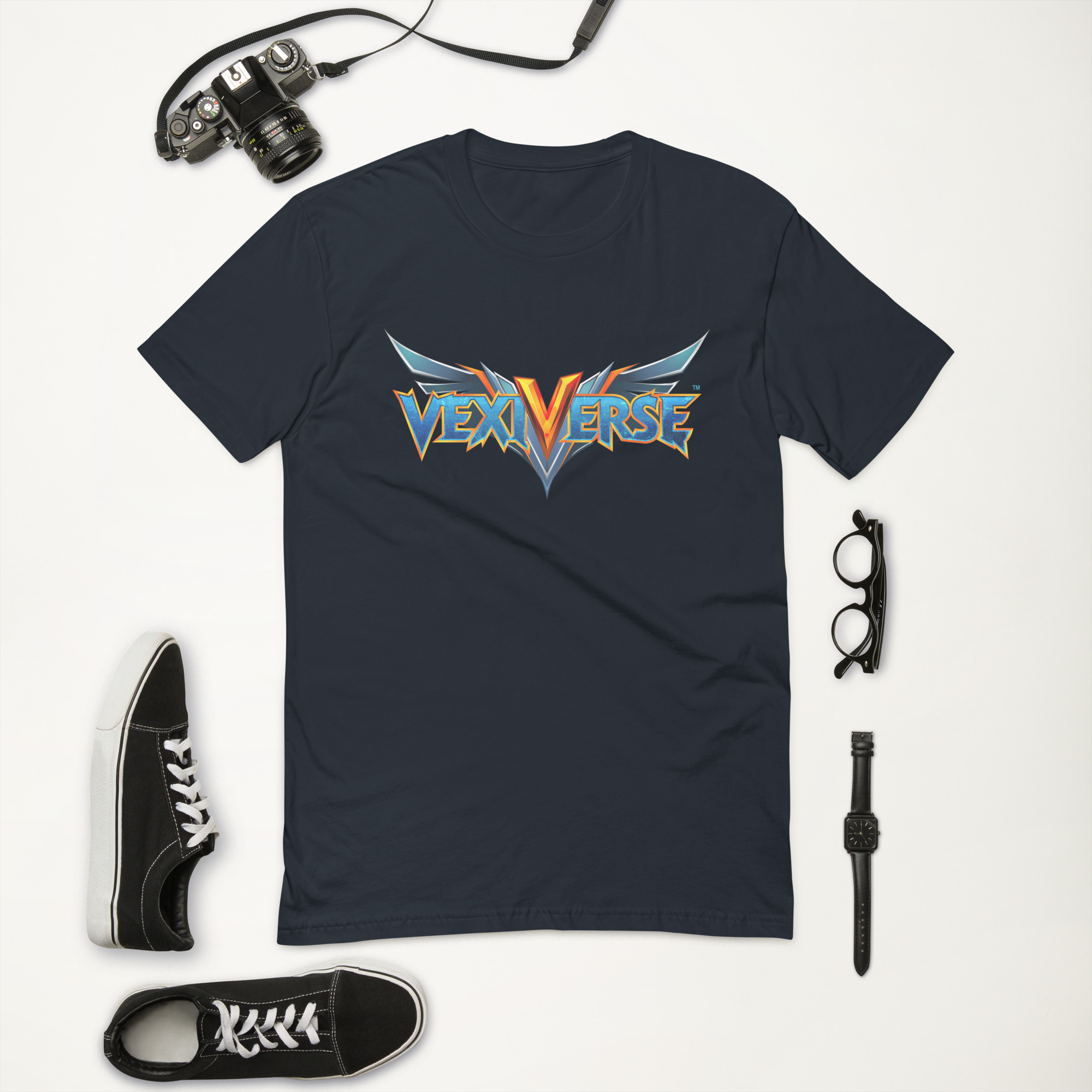 Vexiverse Logo T-Shirt (Next Level 3600) - Image 2